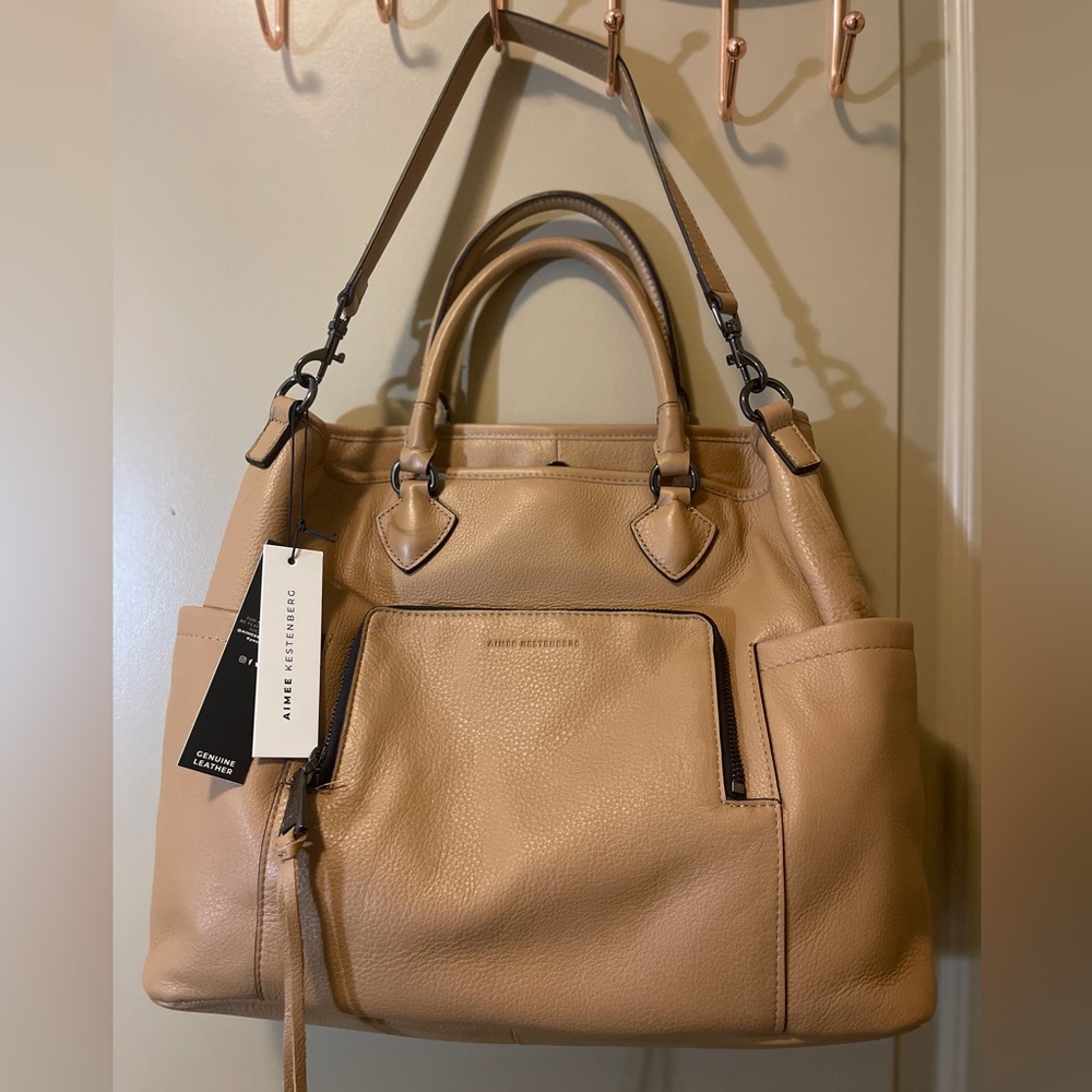 COPY - Aimee Kestenberg Leather Sunbury Tote Vachetta NWT